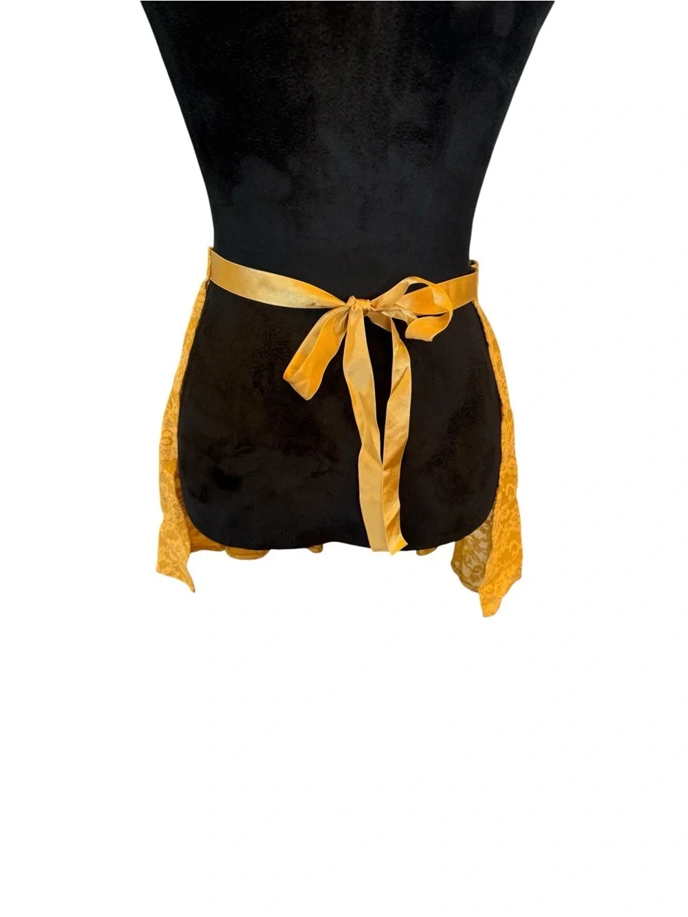 🫶🏻 Vintage 50’s Mustard Lace Apron